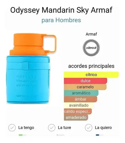 ODYSSEY MANDARÍN SKY 100 ML