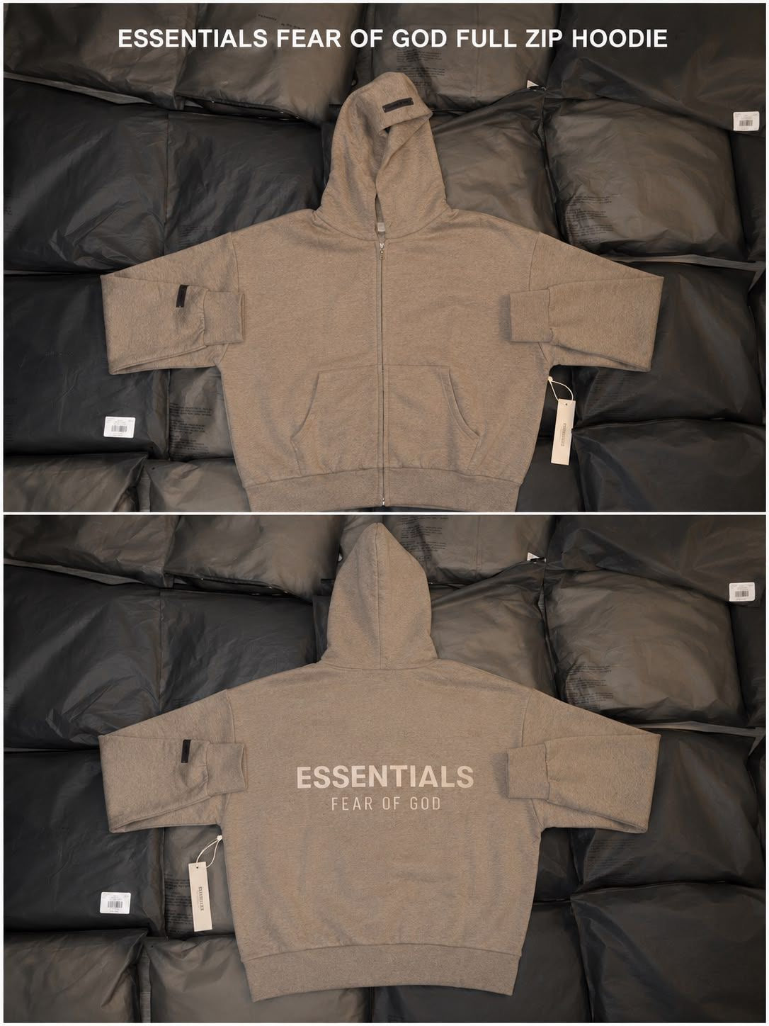 Hoodie Essentials ZIP “HOMESTEAD H”