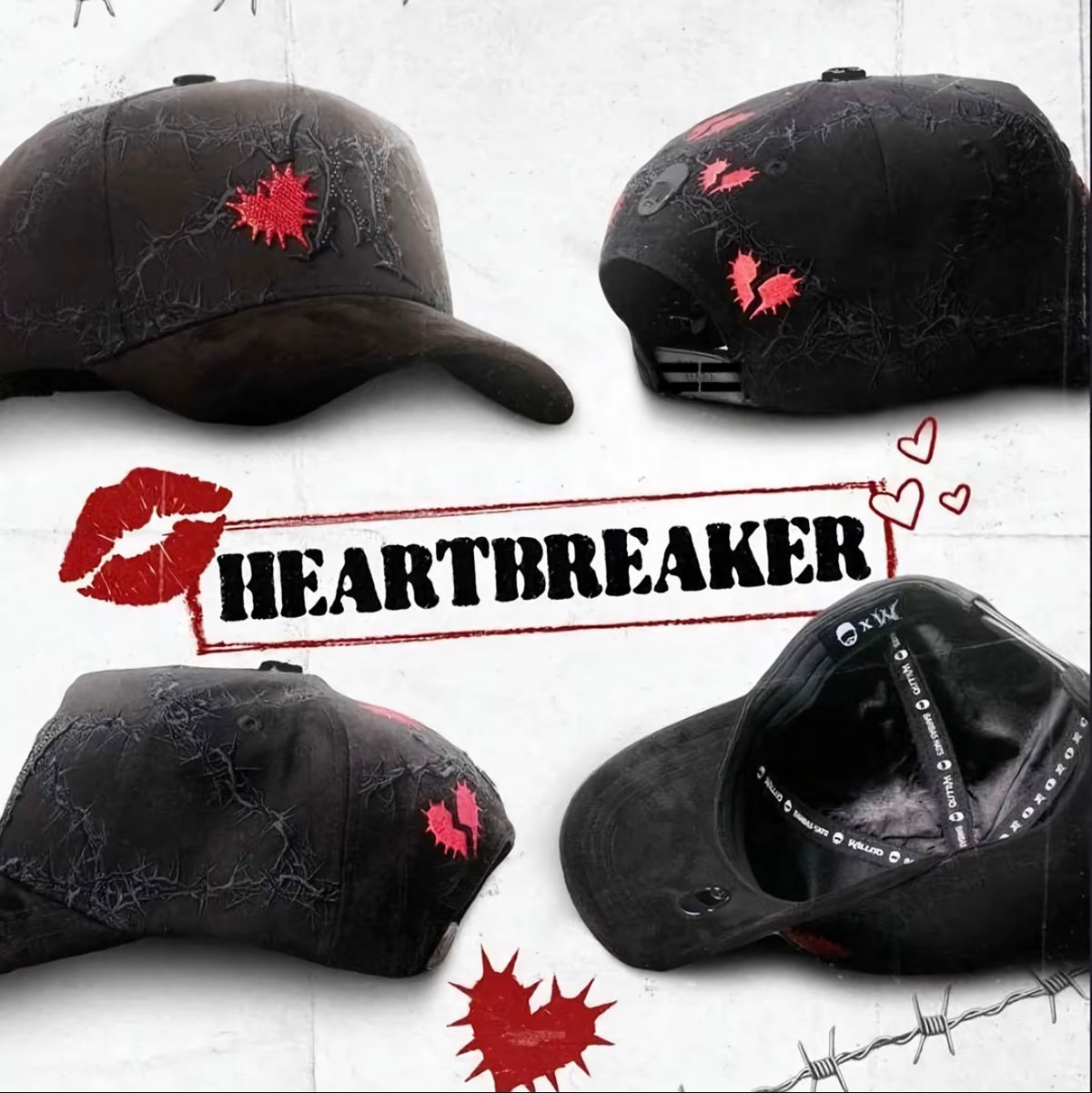 Barbas Hats x Willito “HEARTBREAKER”