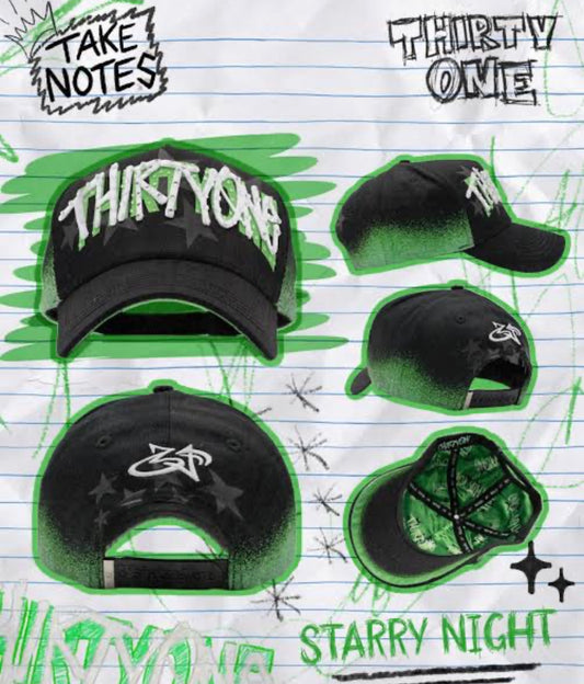 31 Hats Take Notes “Starry Night”