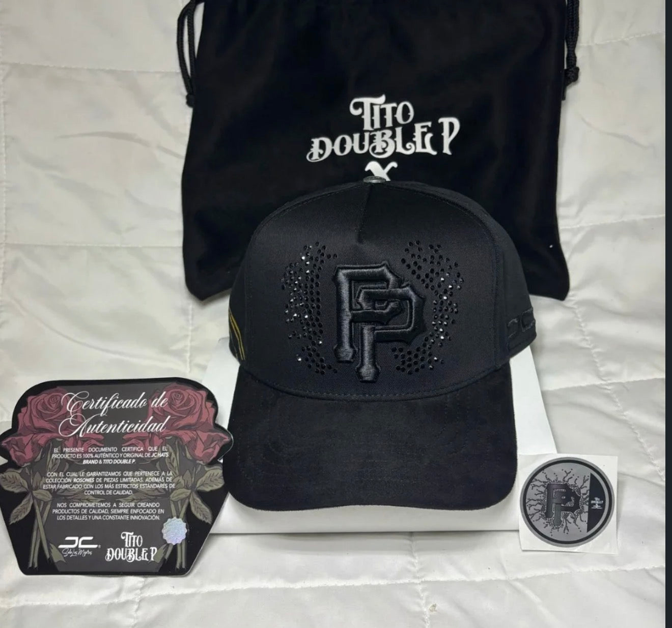 JC Hats x Tito PP “ROSONES” solo gorra