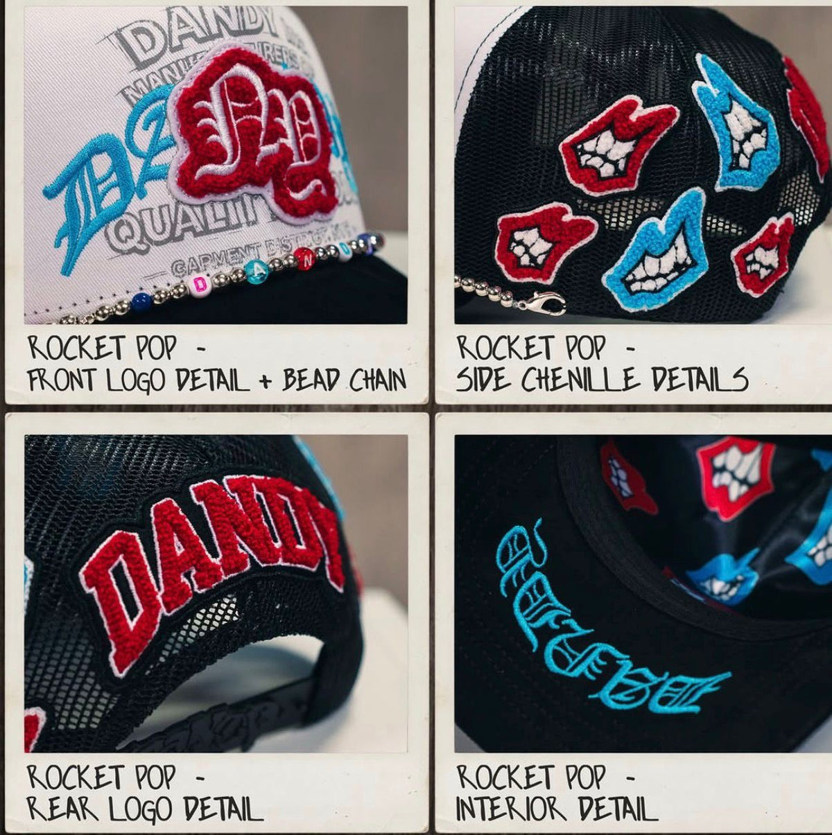 Dandy Hats “ROCKET POP”