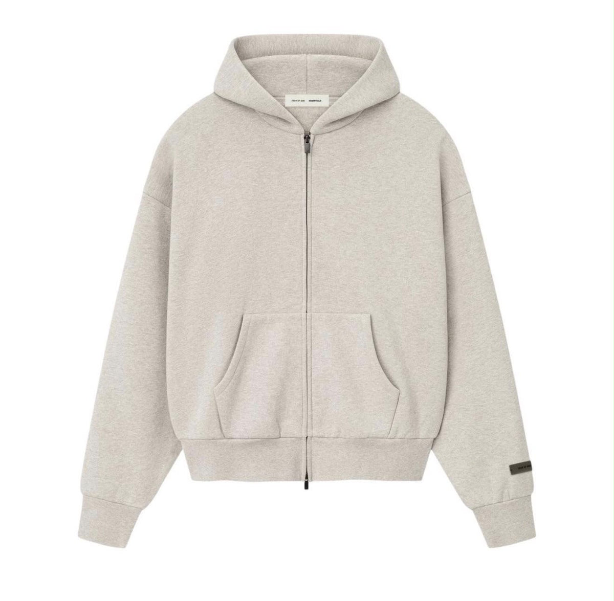 Hoodie Essentials ZIP “HEATHER STO”