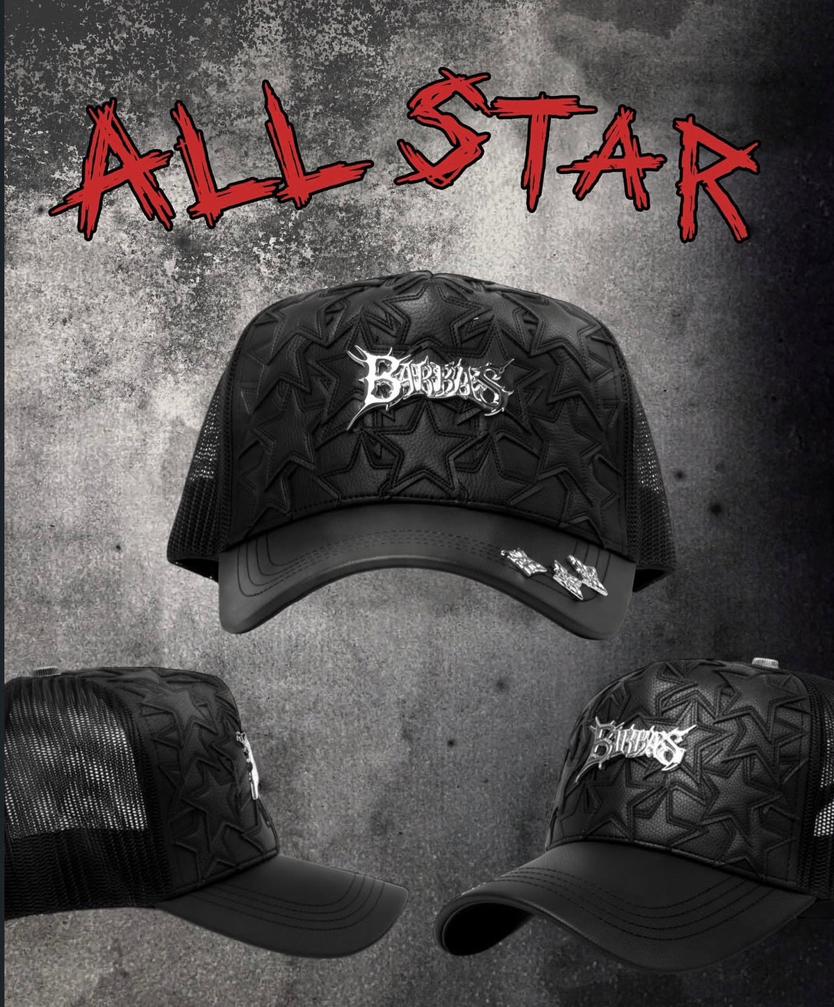 Barbas Hats x Rico O Muerto “ALL STAR”