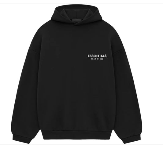 Hoodie Essentials SS25 Negra